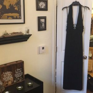 Black Jersey Gown